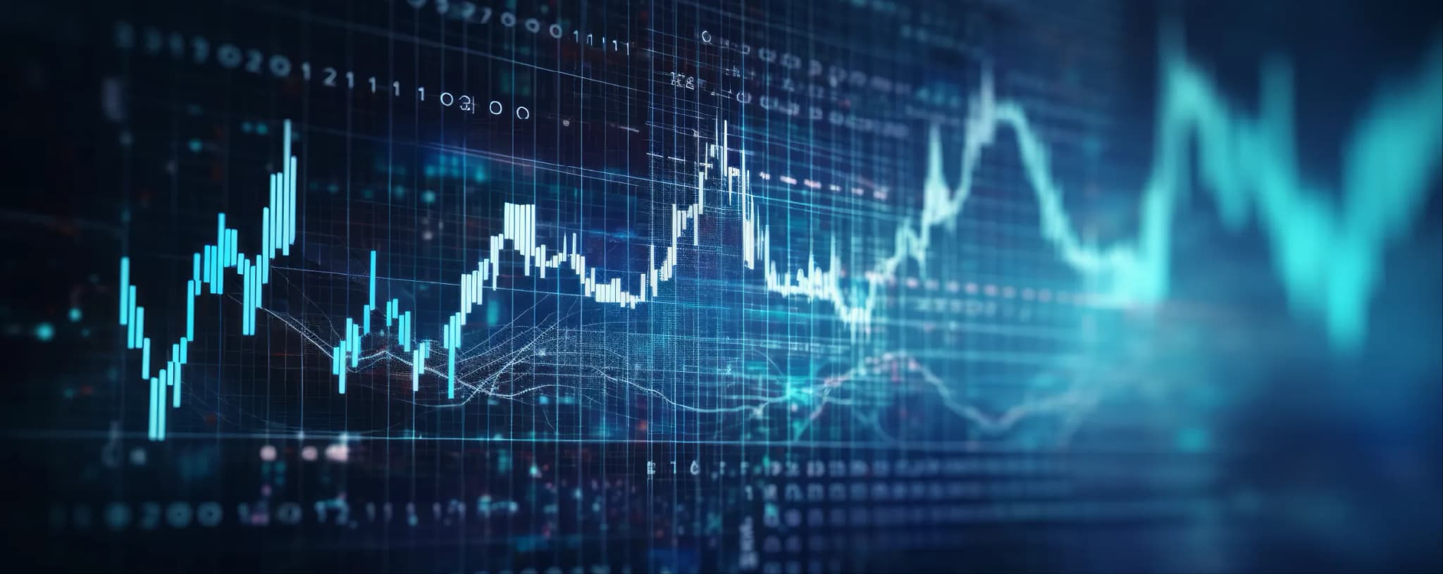 Financial projection chart