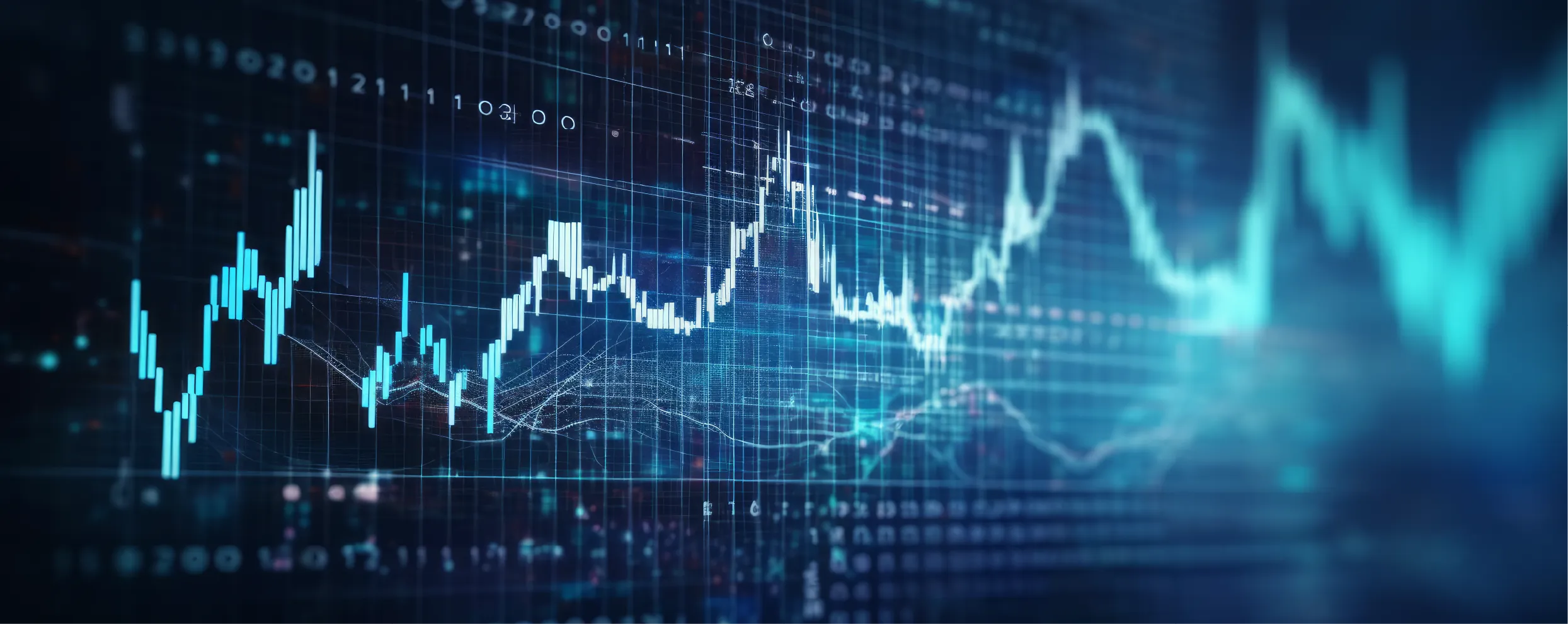 Financial projection chart